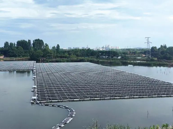 全球足迹 | 运行2年，阳光能源打造水面光伏电站的“克莱因蓝”样本